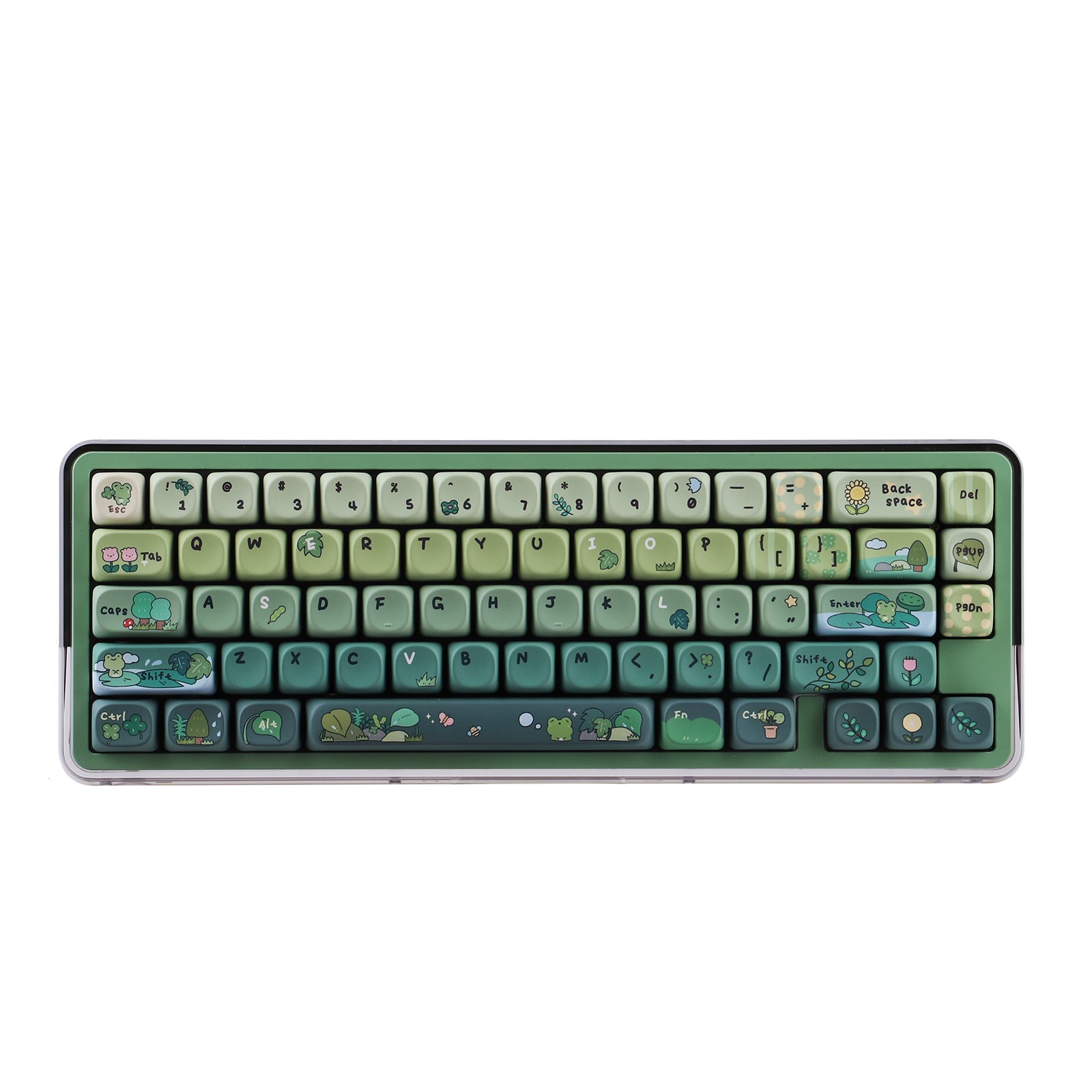 KiiBOOM X Cosydiaries Rainy Froggy Day Keycap Set – MechLands