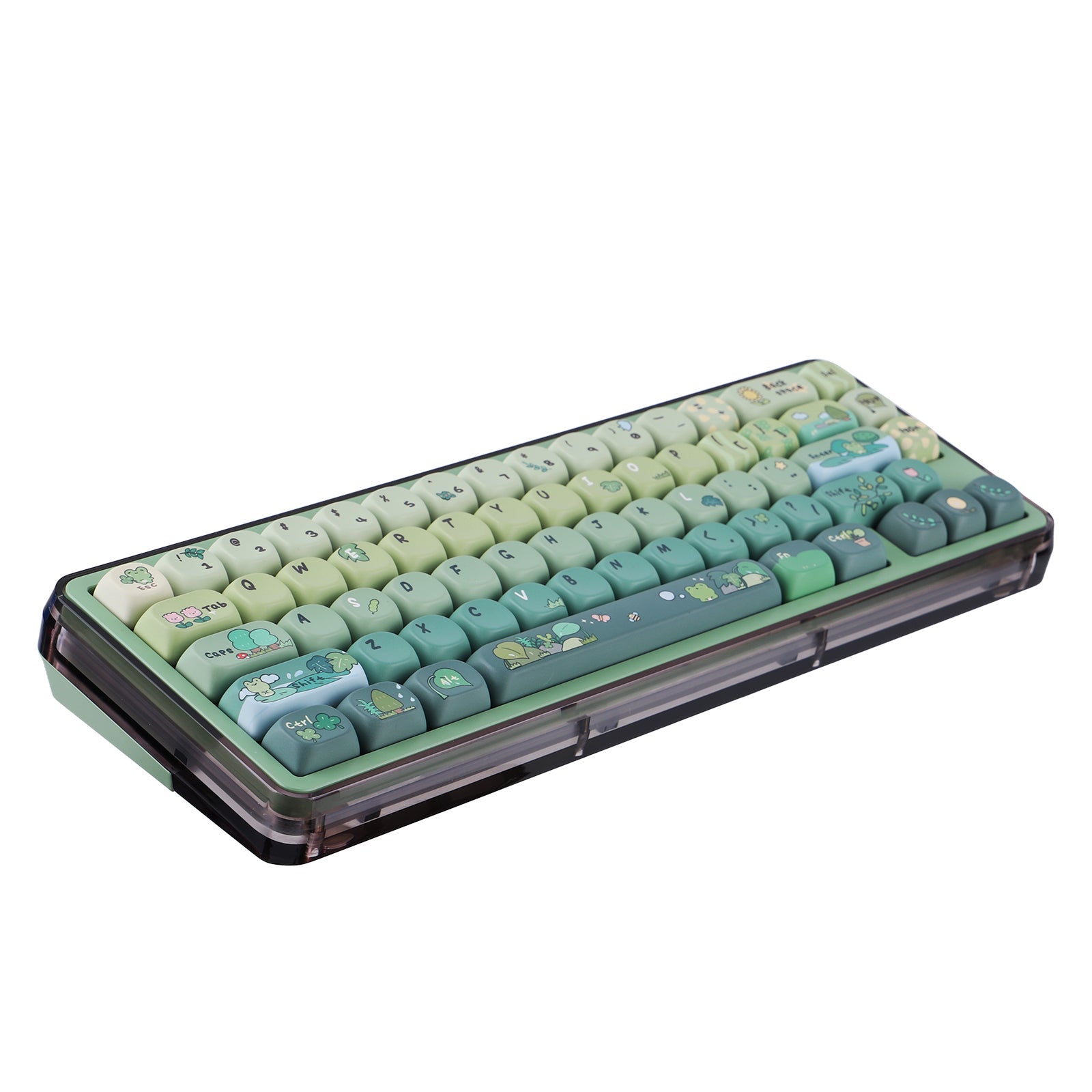 MechLands Vibe99 +KiiBOOM X Cosydiaries Rainy Froggy Day Keycap Set Bundle