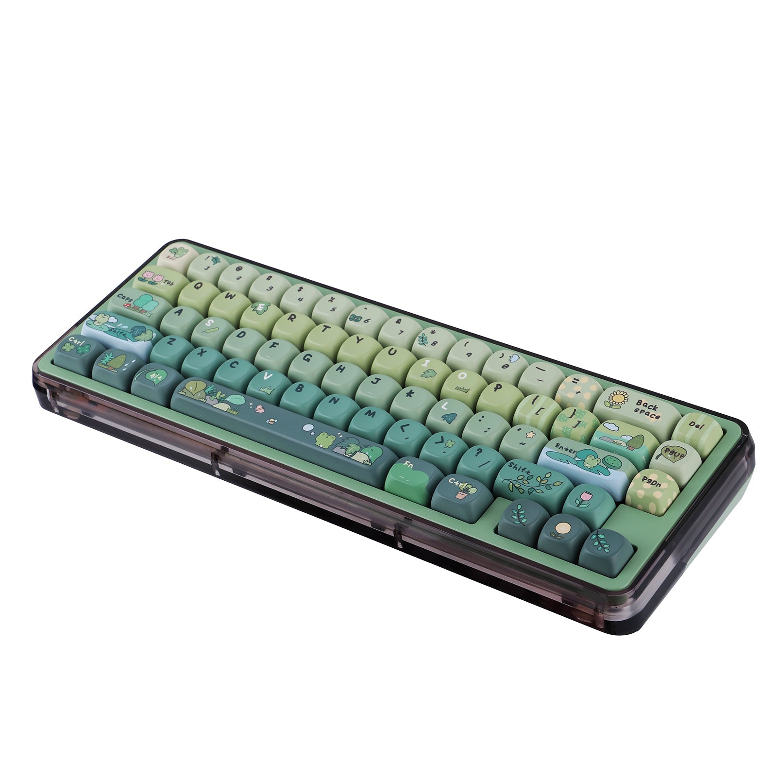 MechLands Vibe99 +KiiBOOM X Cosydiaries Rainy Froggy Day Keycap Set Bundle