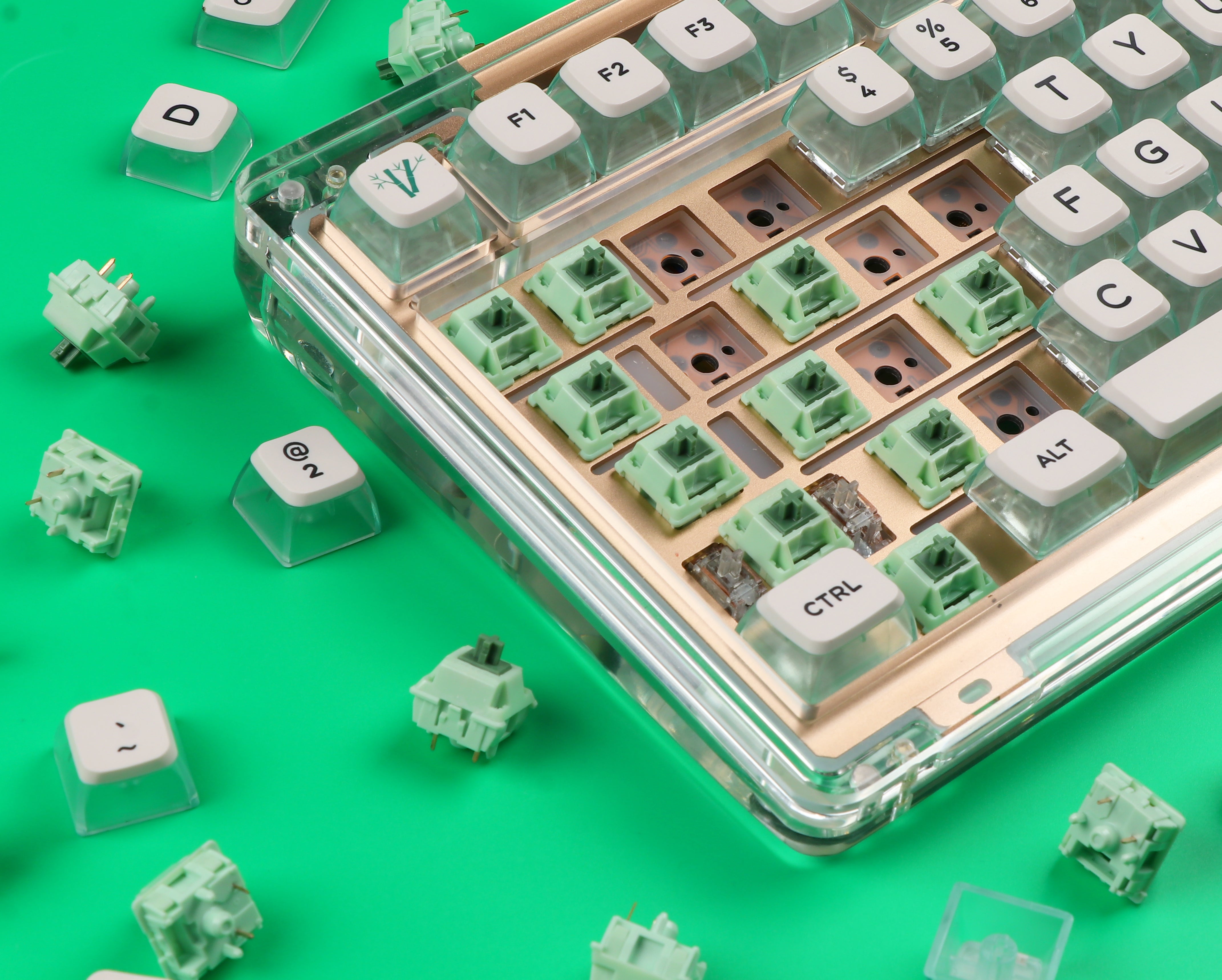 KiiBOOM Matcha Latte Switches – MechLands