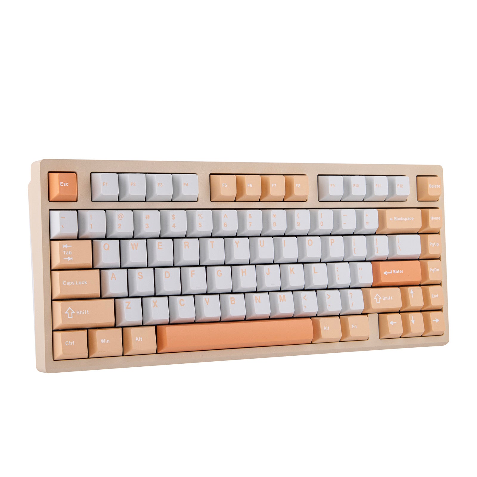 キーボード Shortcut Studio Bridge75 Plus Cream Shortcut Studio Bridge75 Plus Aluminum 75% Hotswap Wireless Mechanical