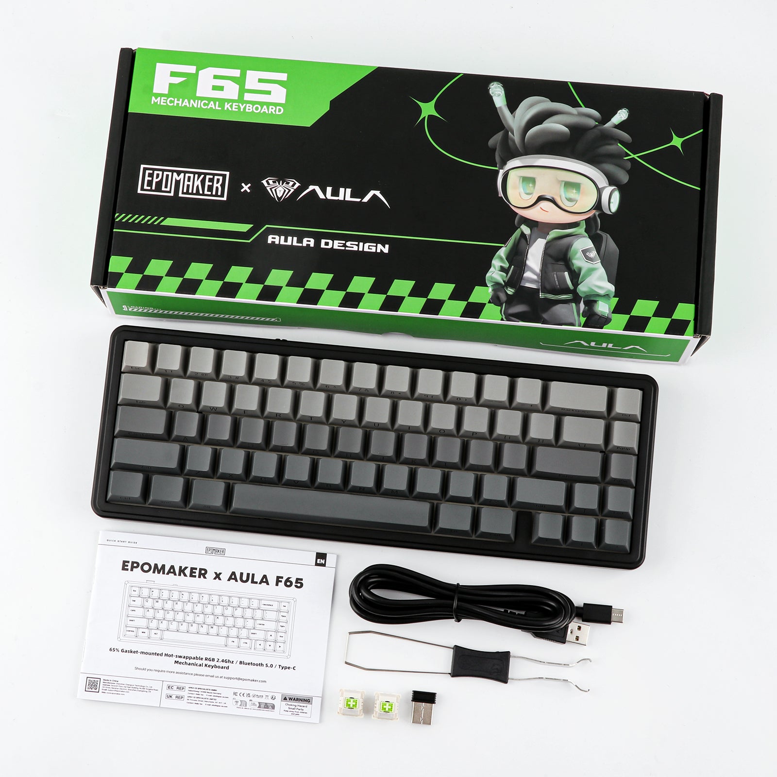 EPOMAKER x AULA F65 – MechLands