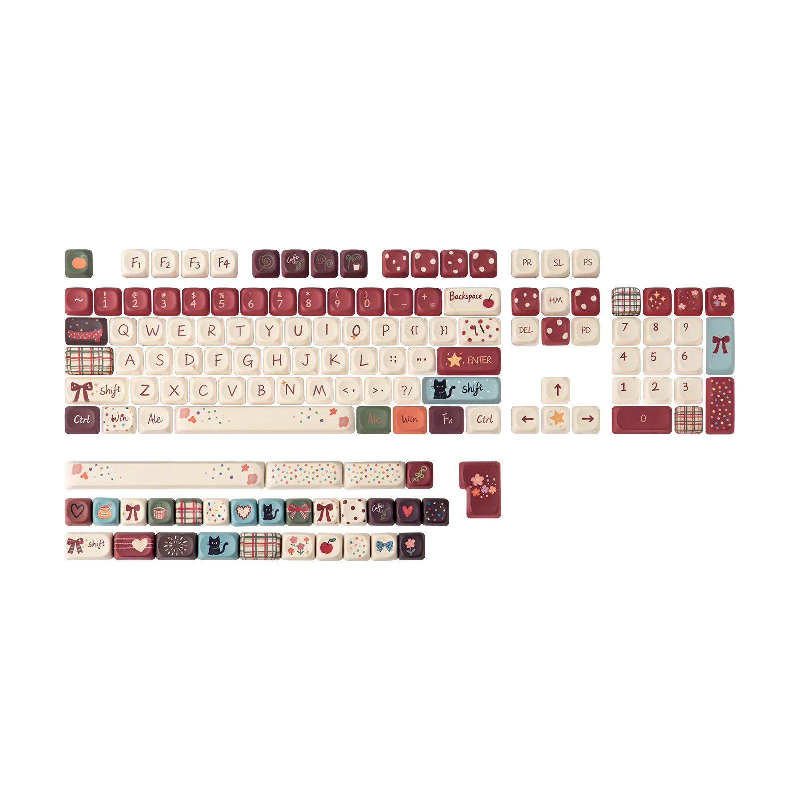 KiiBOOM All My Faves Keycap Set