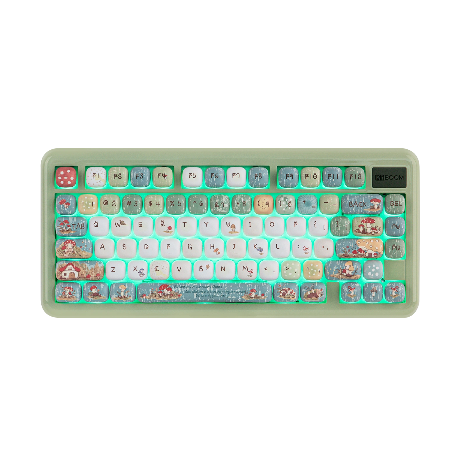 KiiBOOM Little Shroom Pack Keycap Set