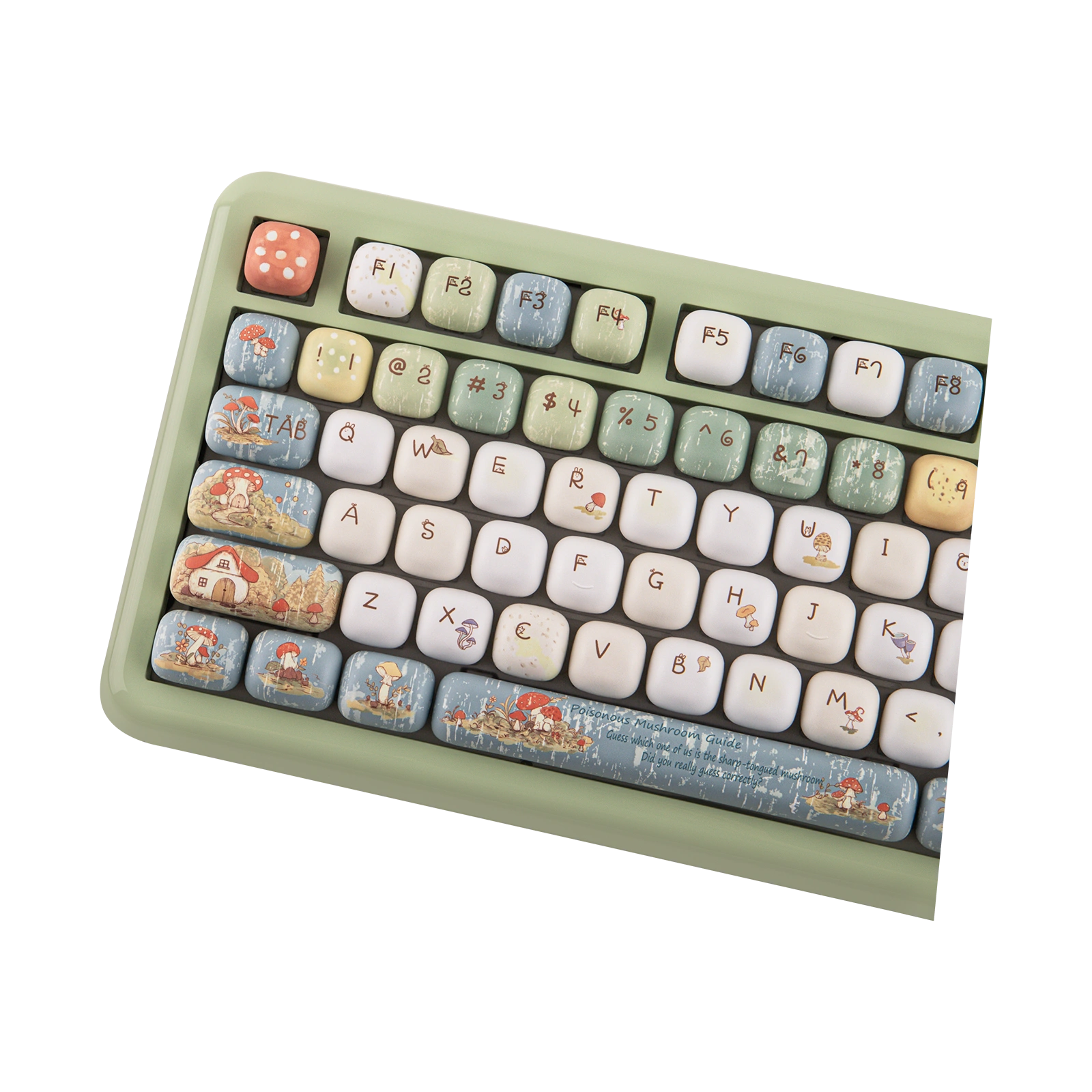 KiiBOOM Little Shroom Pack Keycap Set