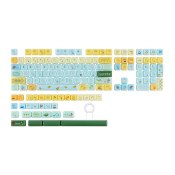 KiiBOOM Sweet Lemon Summer Keycap Set
