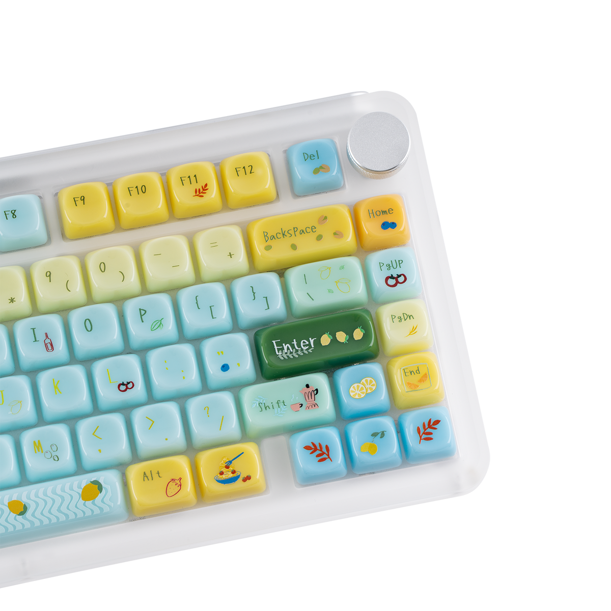 KiiBOOM Sweet Lemon Summer Keycap Set