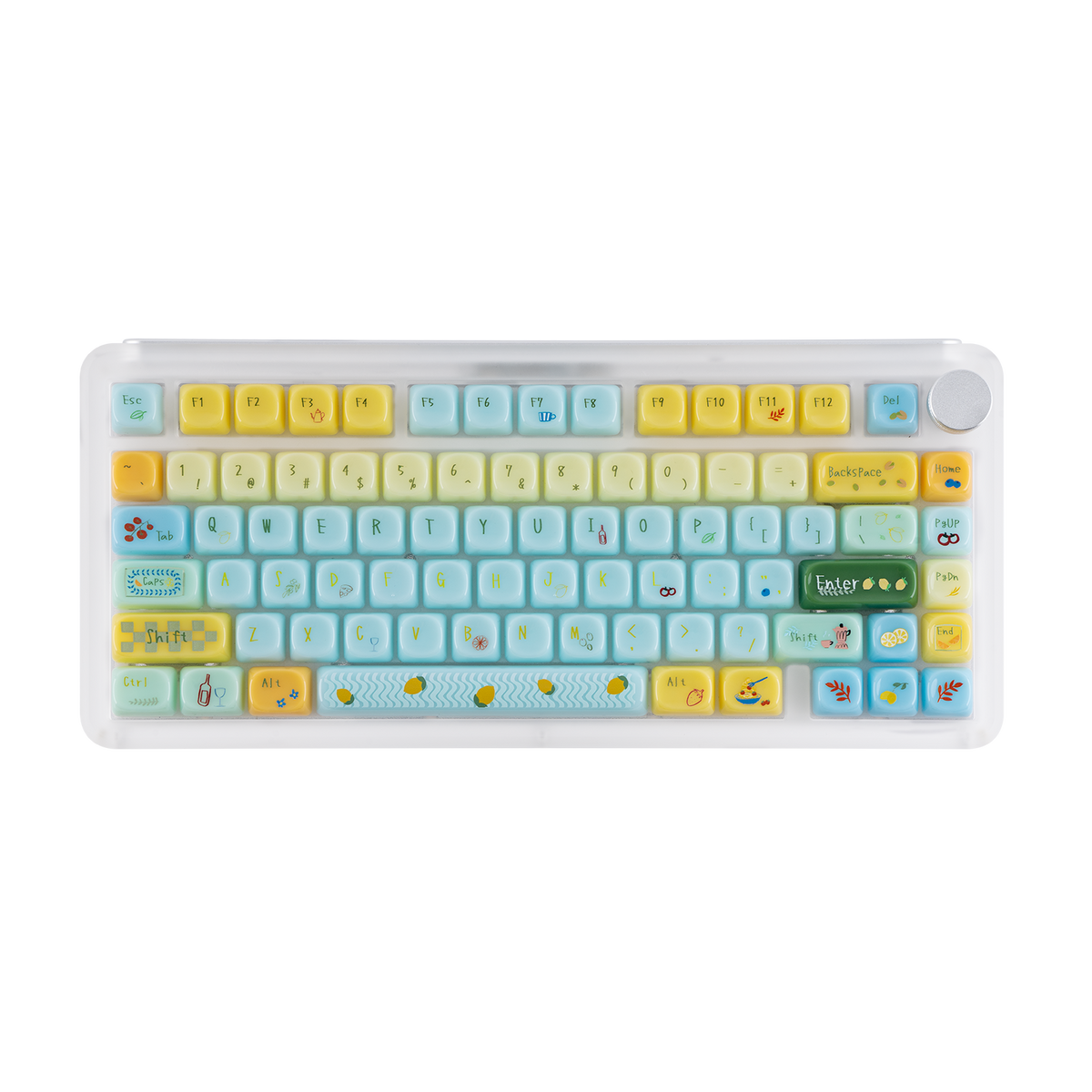KiiBOOM Sweet Lemon Summer Keycap Set