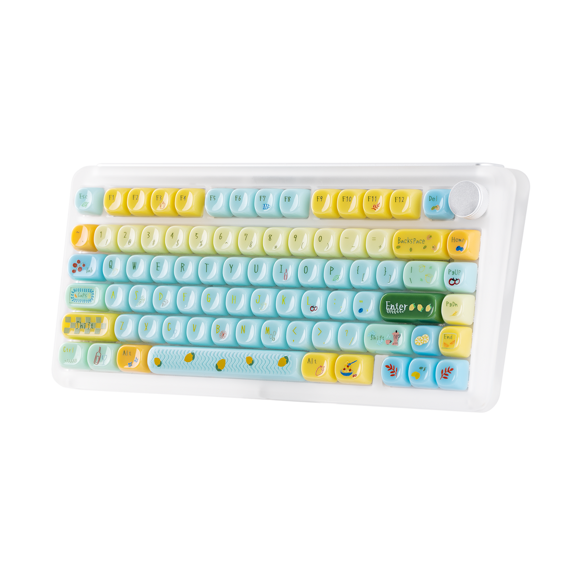 KiiBOOM Sweet Lemon Summer Keycap Set