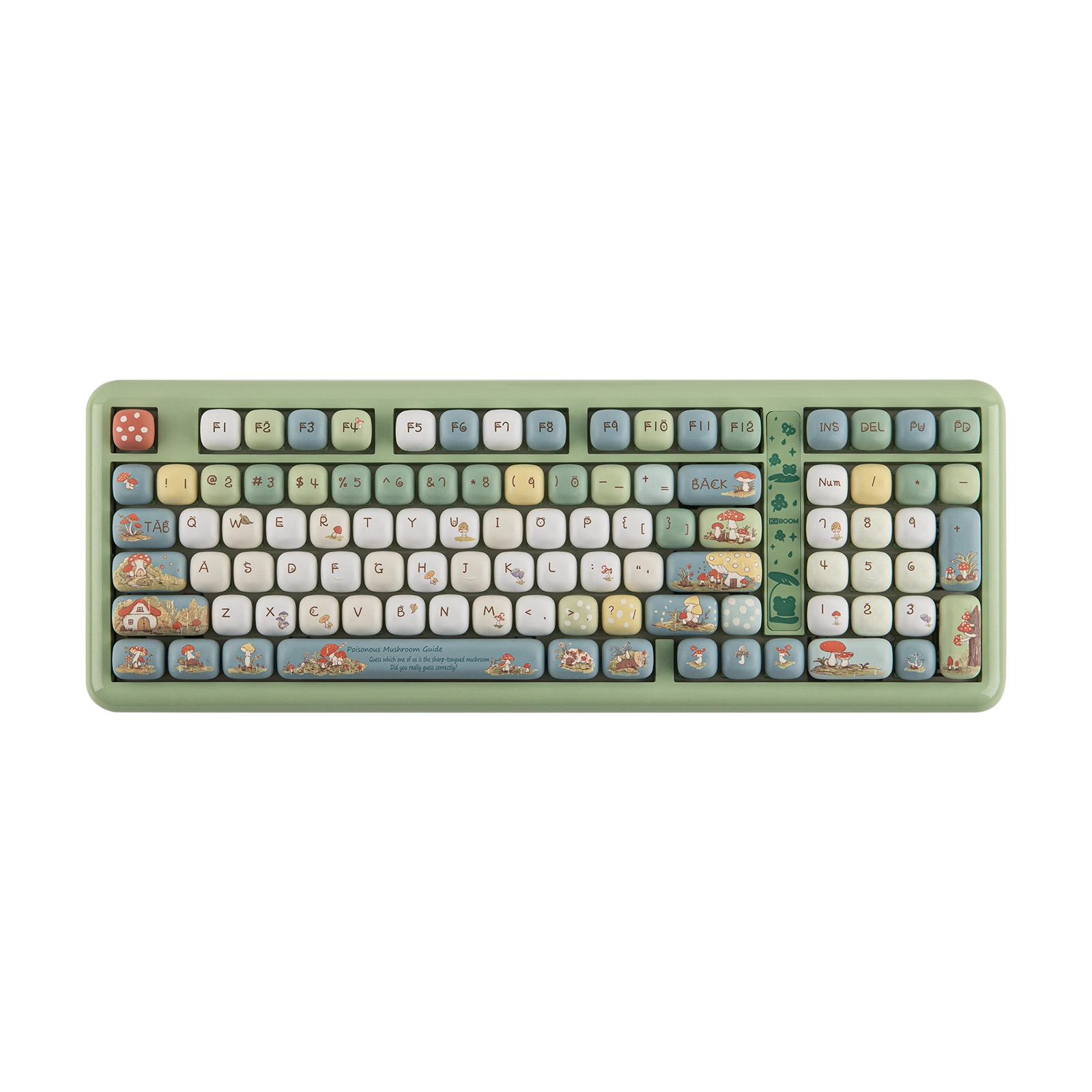 KiiBOOM Little Shroom Pack Keycap Set
