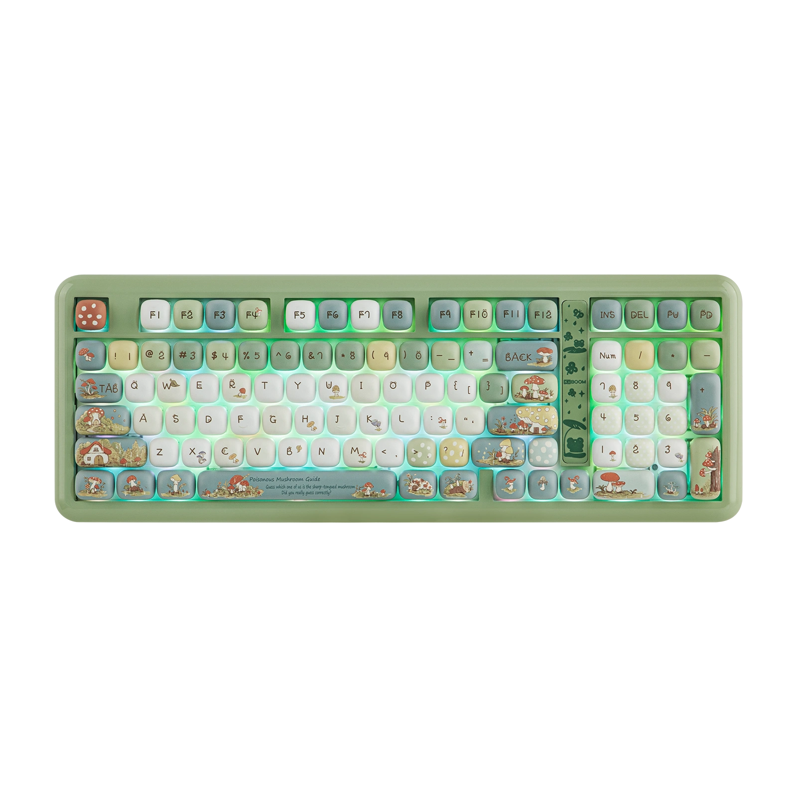 KiiBOOM Little Shroom Pack Keycap Set