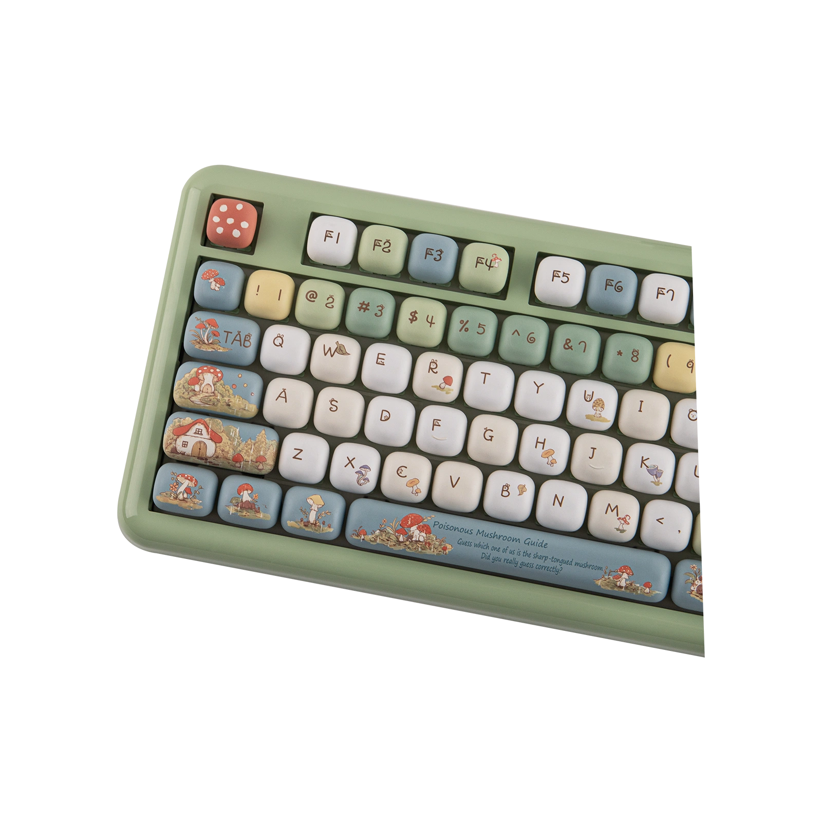 KiiBOOM Little Shroom Pack Keycap Set