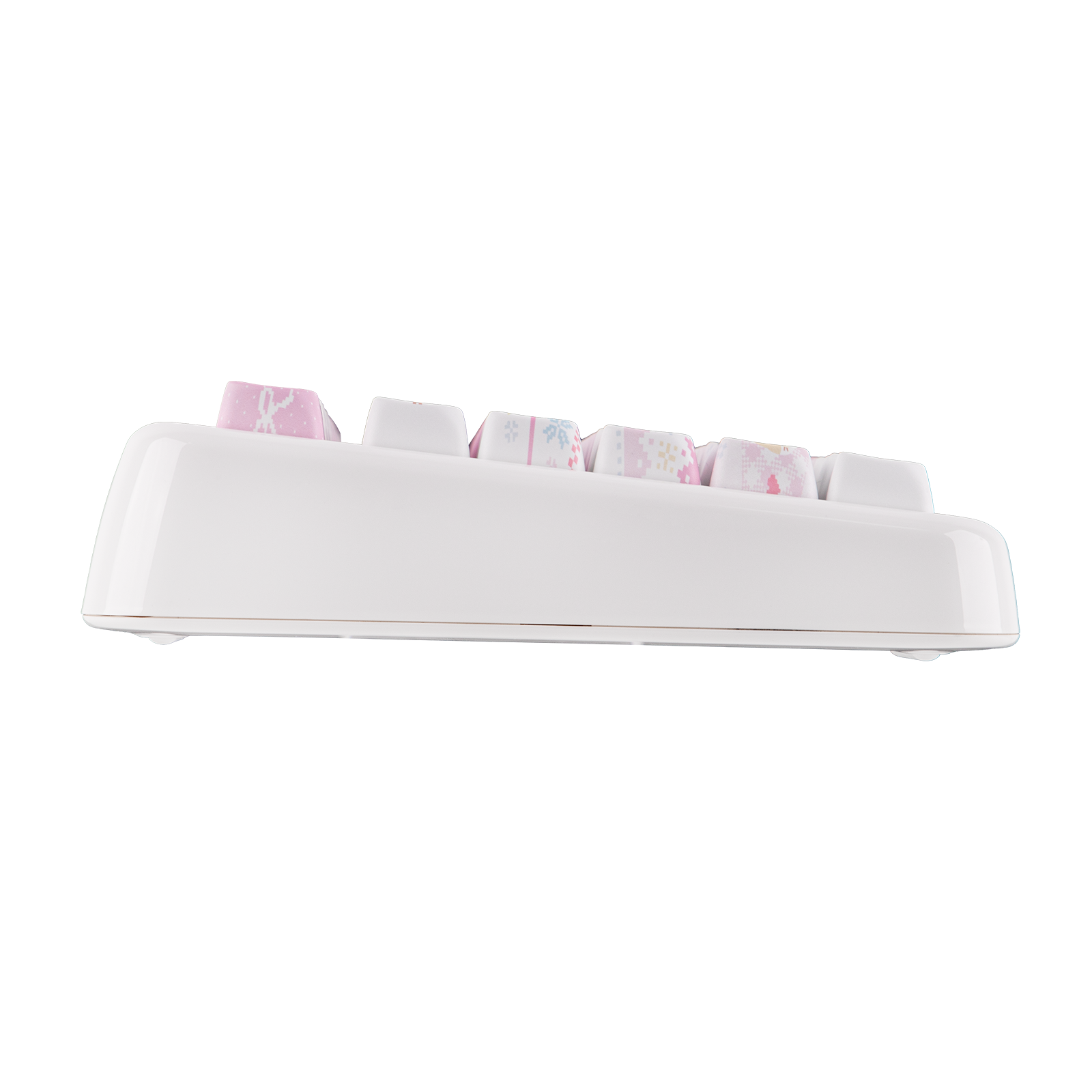 KiiBOOM Pink Meow & Meow Bow Keycap Set