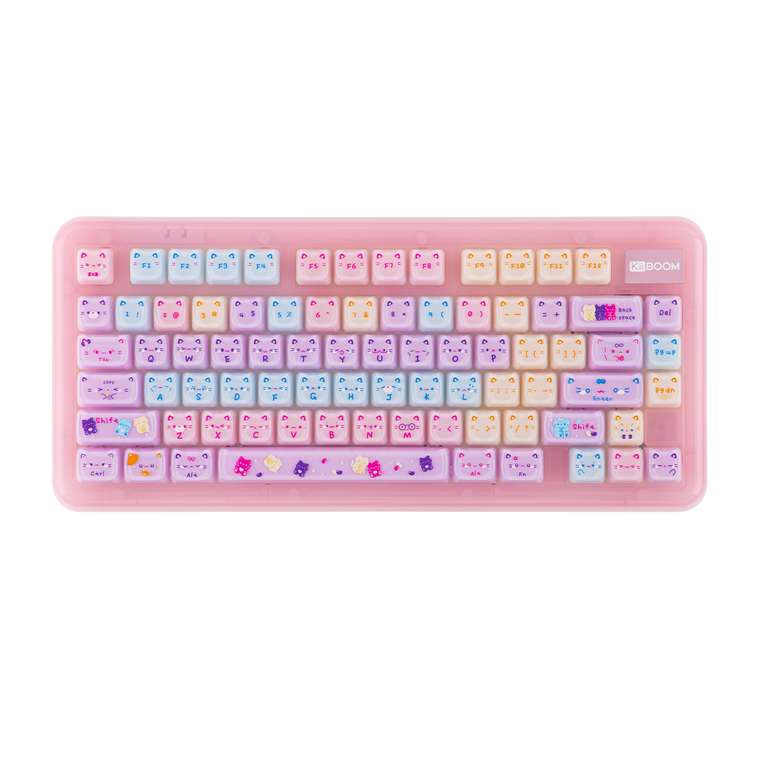 KiiBOOM Meow Pudding V2 PC Keycap Set