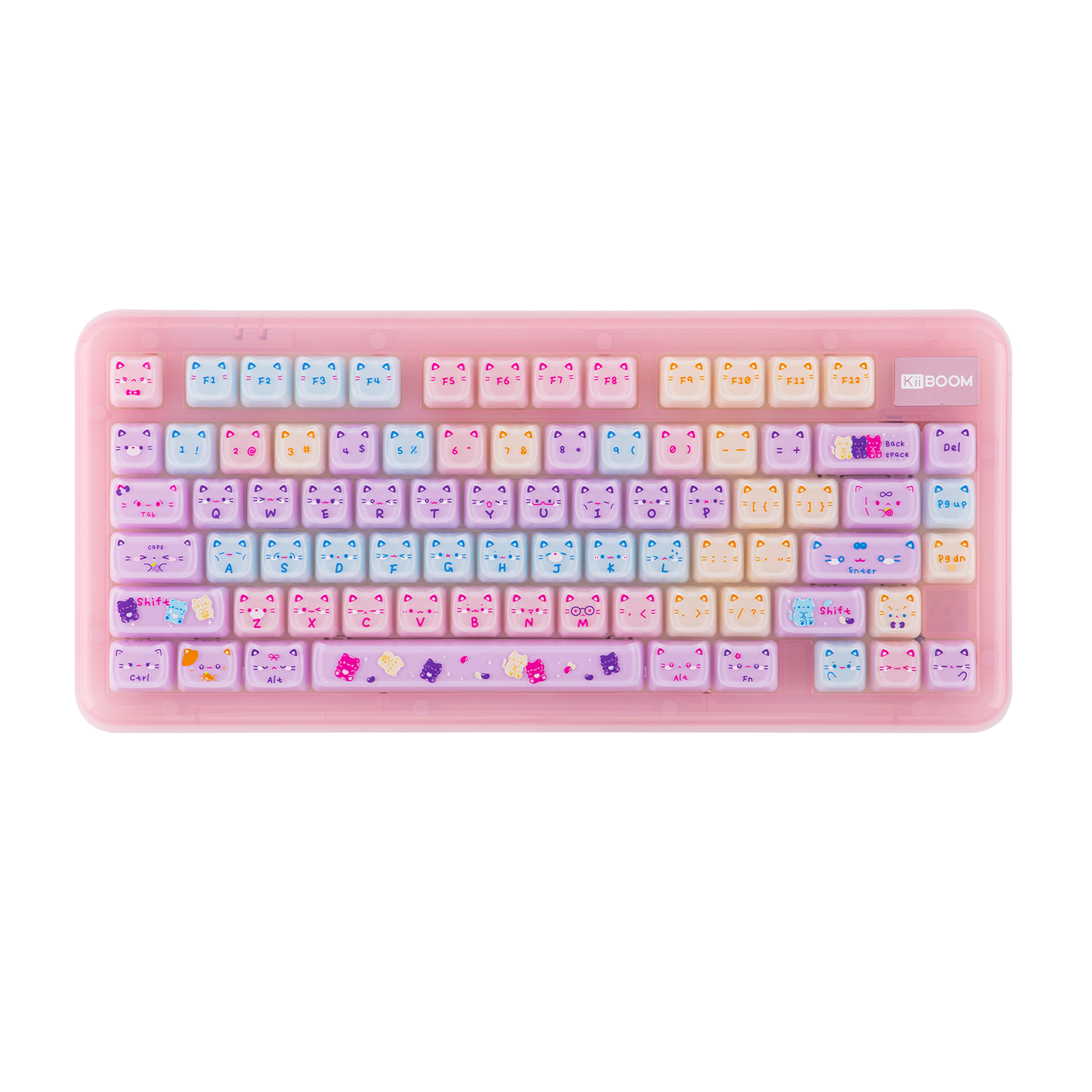 KiiBOOM Meow Pudding V2 PC Keycap Set