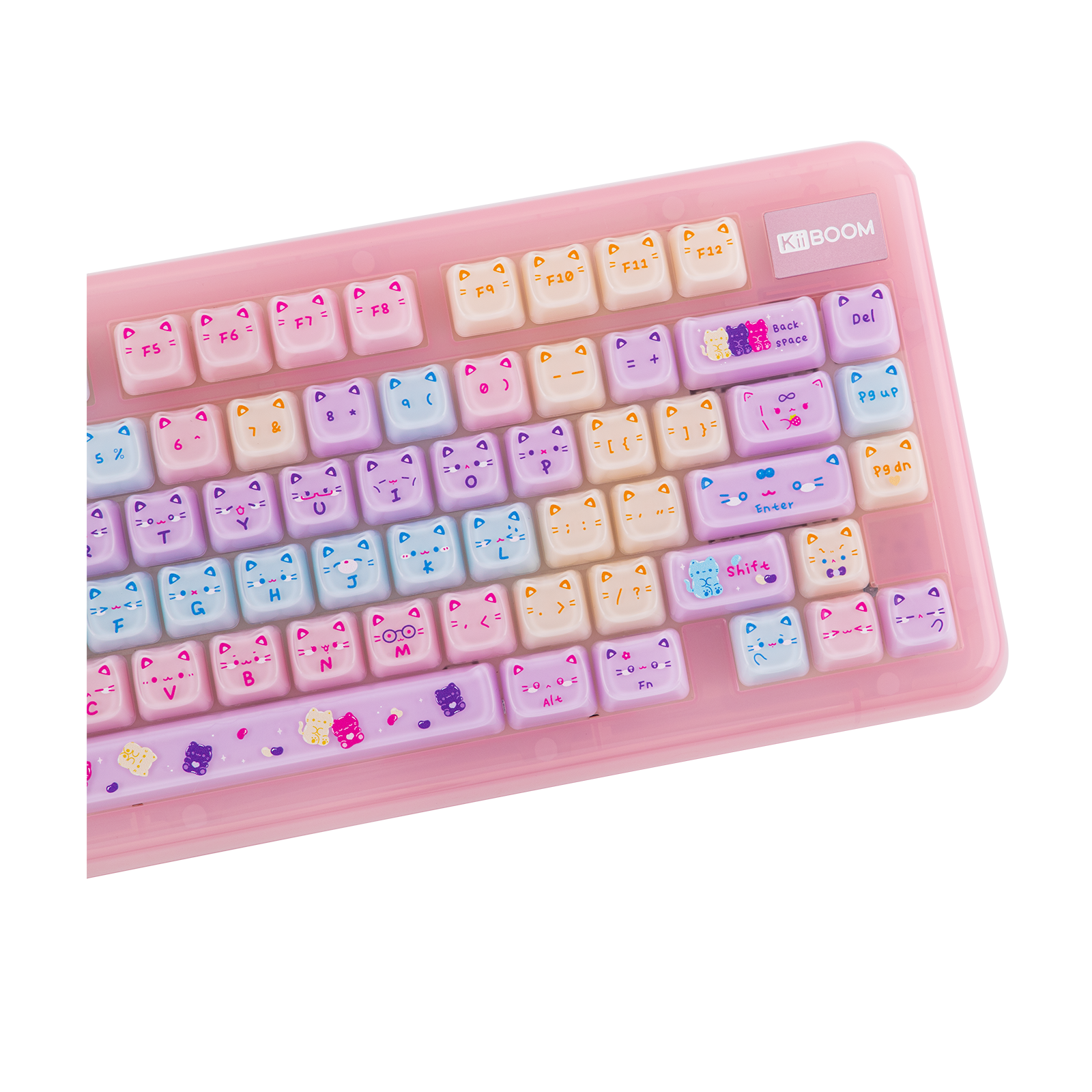 KiiBOOM Meow Pudding V2 PC Keycap Set