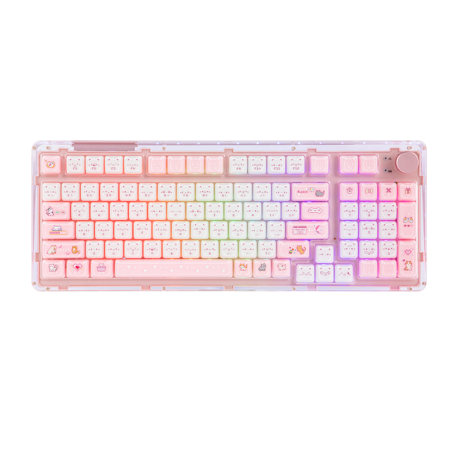 KiiBOOM Mewsic Jelly Keycap Set – MechLands