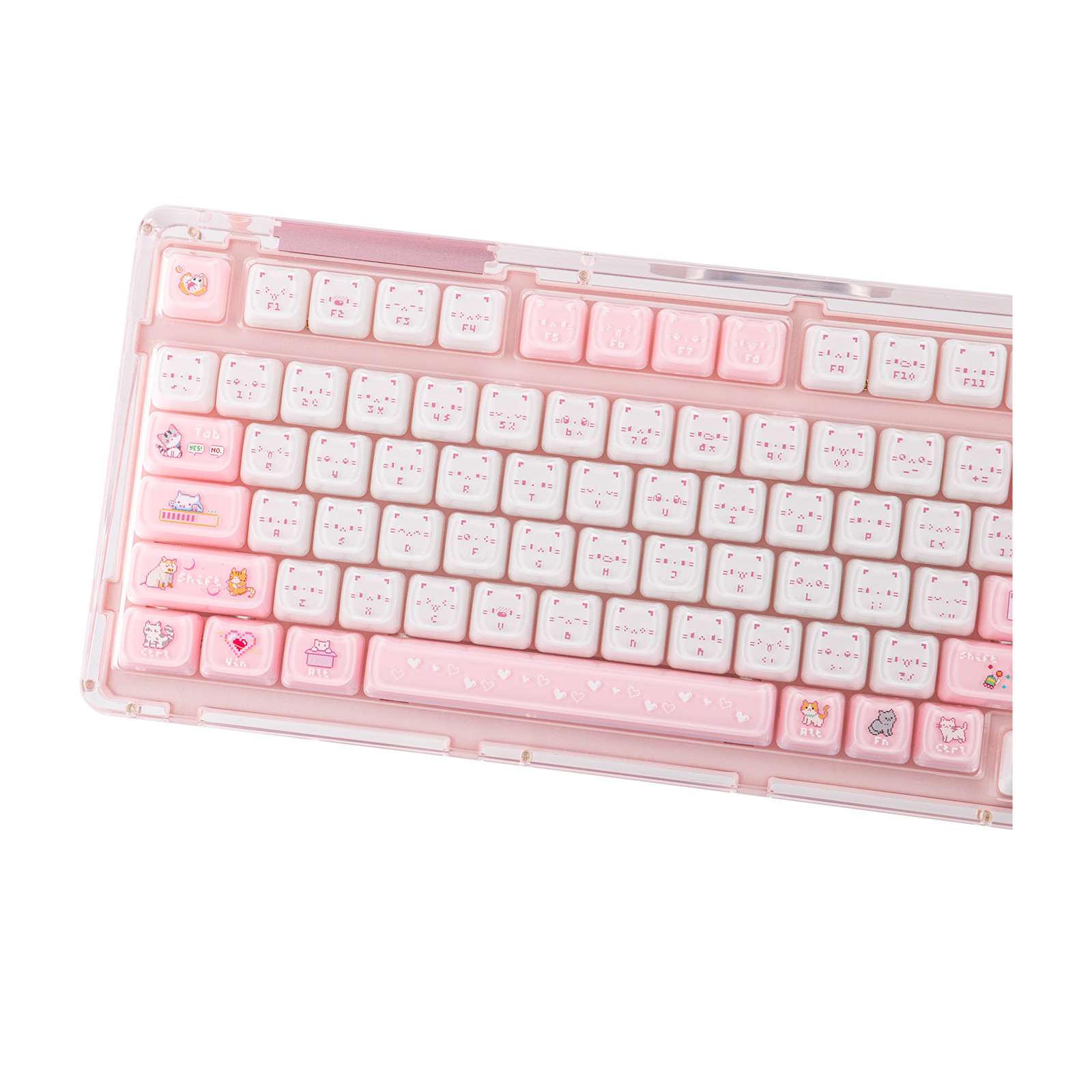 KiiBOOM Mewsic Jelly Keycap Set