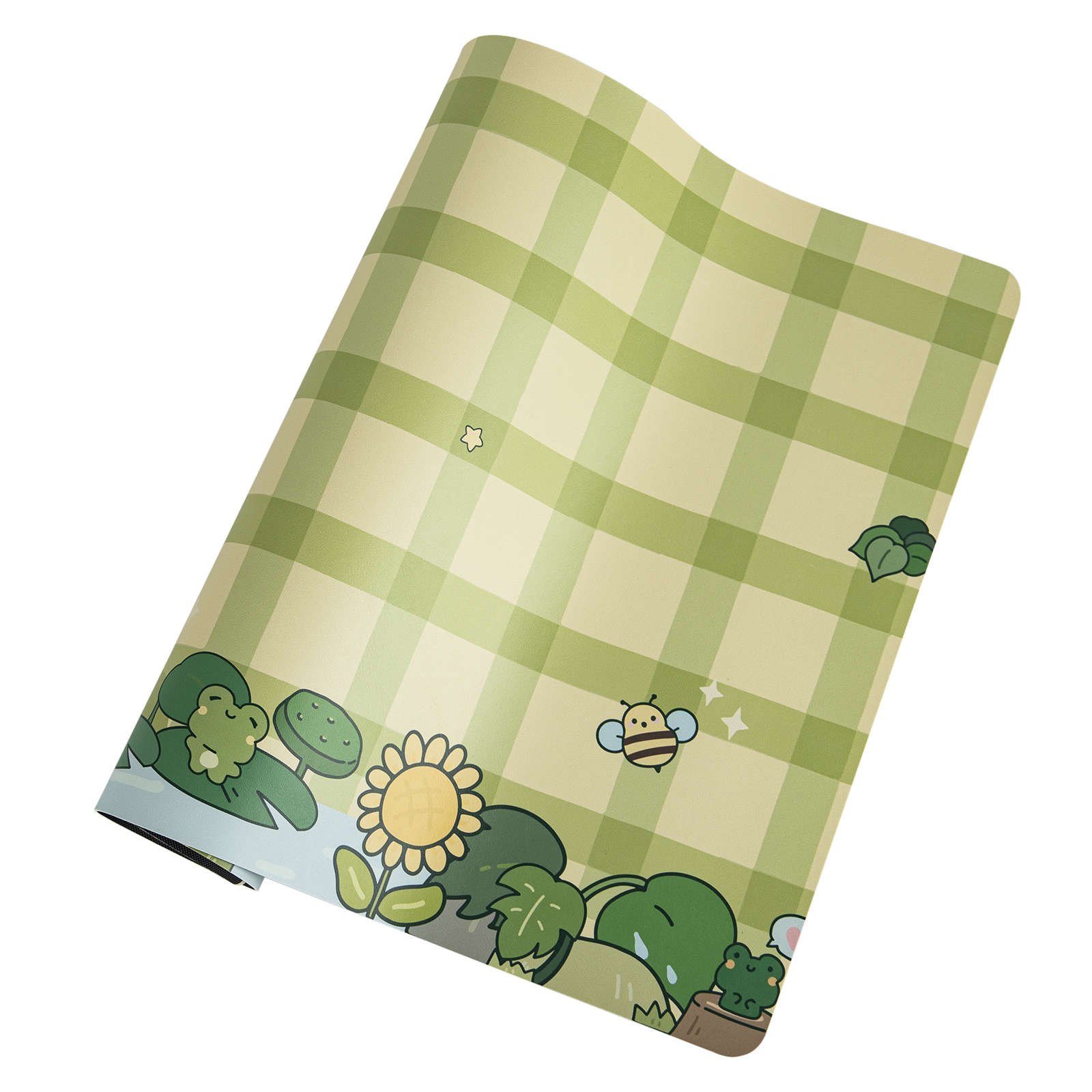 KiiBOOM X Cosydiaries Rainy Froggy Day Desk Mat