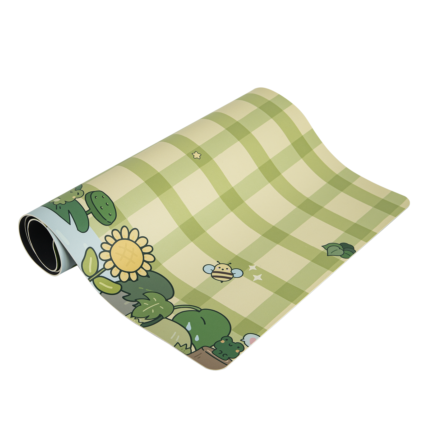 KiiBOOM X Cosydiaries Rainy Froggy Day Desk Mat