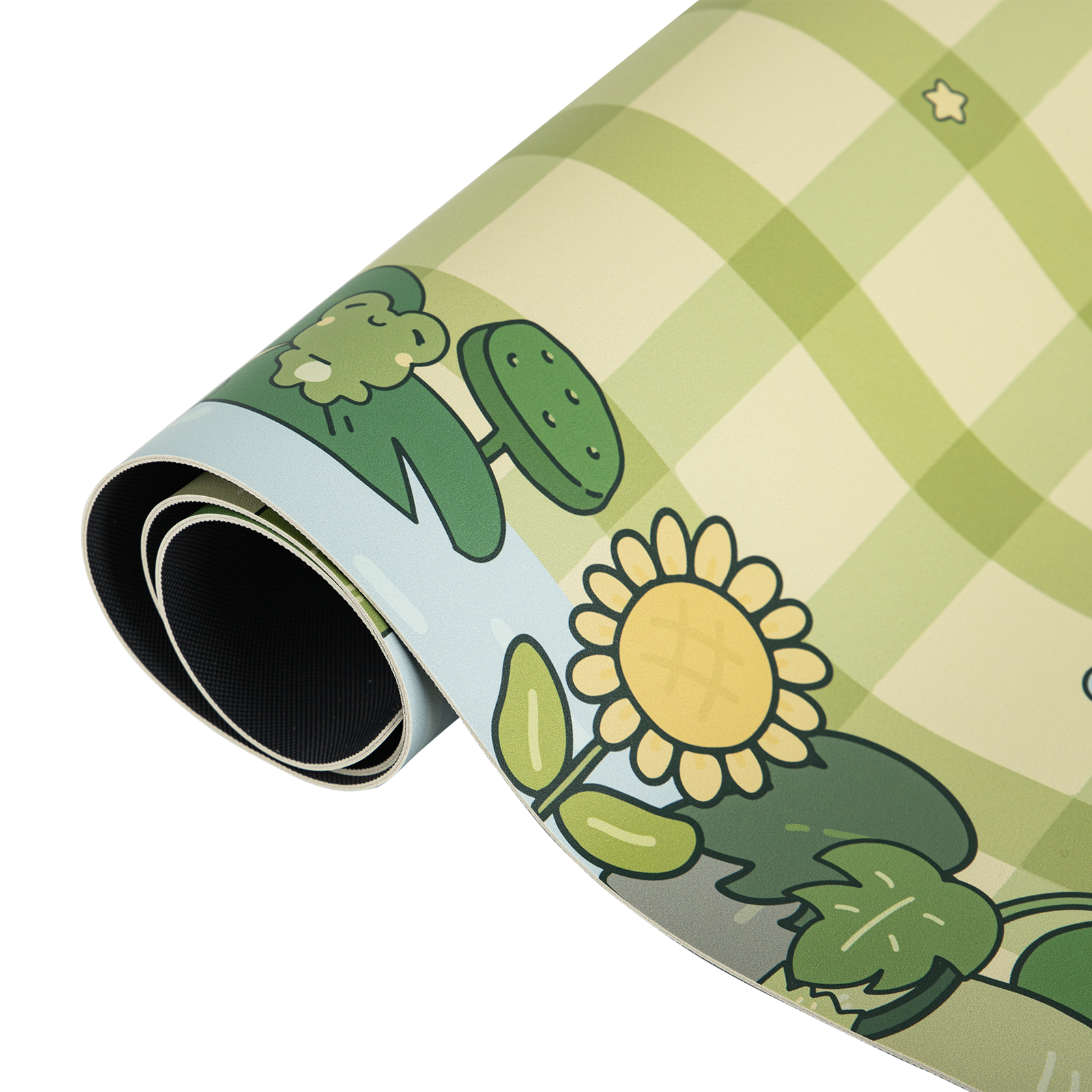 KiiBOOM X Cosydiaries Rainy Froggy Day Desk Mat