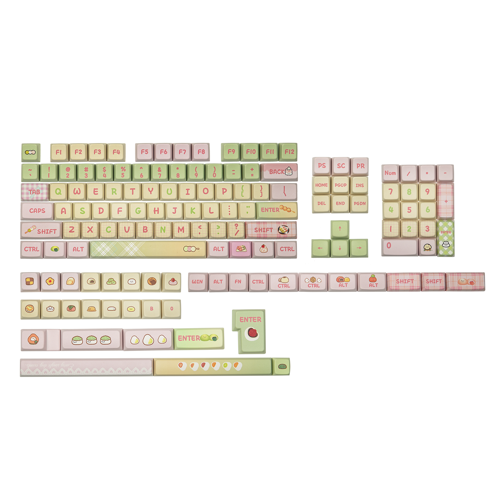 KiiBOOM x Ydmochi Sweet Dango Dream Keycap Set