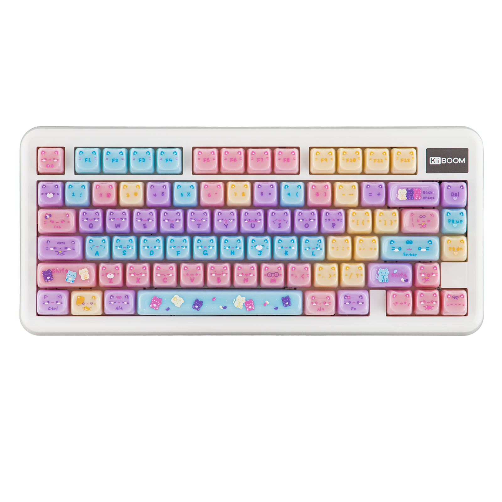 KiiBOOM Meow Pudding PC Keycap Set