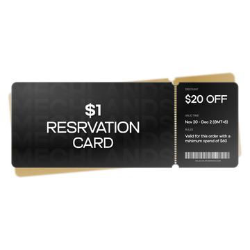 MechLands BFCM Reservation Card